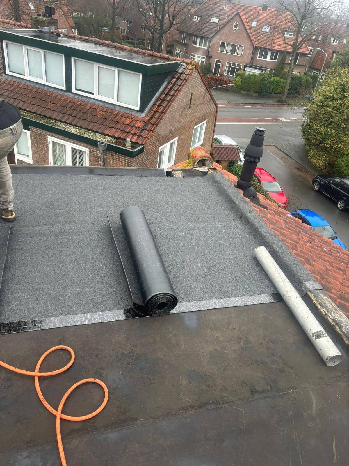 Bitumen dakbedekking